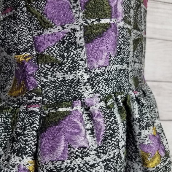 NEW Malene Oddershede Bach S Quest Jacquard Midi Floral Dress Pockets NWT $1250 - Picture 8 of 15